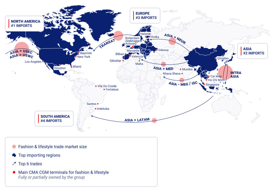 Fashion Lifestyle - Map